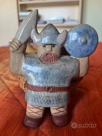 Vichingo in Ceramica Lisa Larson Ateljé Svezia 82