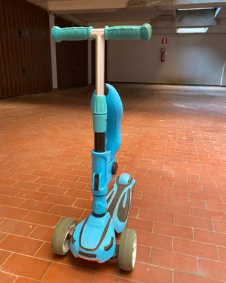 Monopattino per bambini, 3 ruote, con sedile