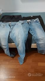 stock 4 paia pantaloni uomo 46 jeans 