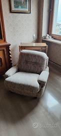 Divano vintage con due poltrone
