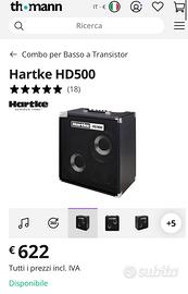 Hartke hd500 amplificatore basso elettrico