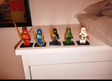 Lego Ninjago Dx di Lloyd,Kay,Jay,Zane,Cole