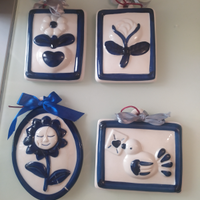 Decorazioni da muro in ceramica