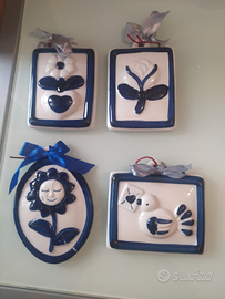 Decorazioni da muro in ceramica