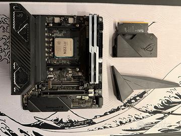 kit top 32GB RAM + crosshair impact x570 + 5900X