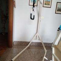 Trapezio alzamalati con piantana da letto