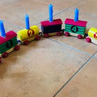 Trenino compleanno 1-6 anni