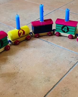 Trenino compleanno 1-6 anni