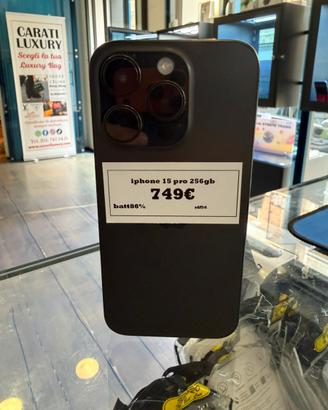 IPHONE 15 PRO 256GB PROMO LAMPO