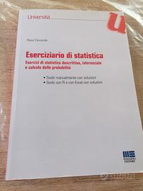 libro universitario di probabilità e statistica 