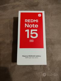 Redmi note 15 5g 8+256gb