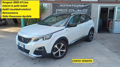 Peugeot 3008 BlueHDi 120 S&S EAT6 GT Line tetto+pe