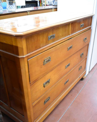 Cassettone Vintage in Legno di Ciliegio
