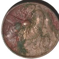 MONETA 10 CENTESIMI 1921 VITTORIO EMANUELE III A16