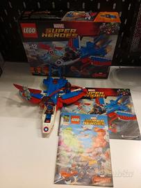 Lego 76076 - Capitan America Jet Pursuit