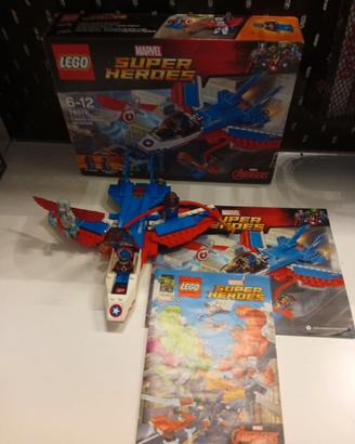 Lego 76076 - Capitan America Jet Pursuit