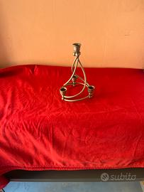 Porta candele silver