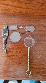 lorgnette coppia occhiali da teatro antichi
