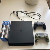 PlayStation 4+giochi+2 controller