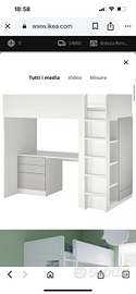 Letto soppalco Ikea