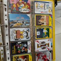 Grande collezione schede telefoniche anni 90’