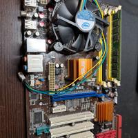 Scheda madre + CPU + Ram