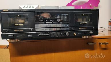 doppia piastra di registrazione aiwa