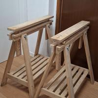 Cavalletti IKEA per scrivania