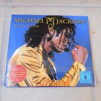 Cd dvd Michael Jackson ;Black ; Live; originale