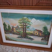 Quadro - Paesaggio - firmato M. Rossi 