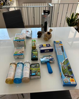 Set completo accessori per acquario NUOVO