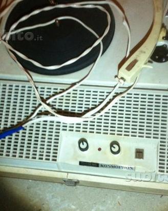 Giradischi vintage portatile