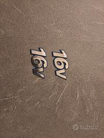 Logo Fiat 16v Fiat Punto prima serie 176 e cabrio