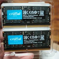 Crucial RAM DDR5 48GB Kit (2x24GB) 5600MHz SODIMM