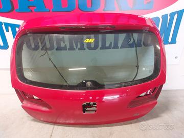 Portellone bagagliaio rosso Seat Leon del 2006