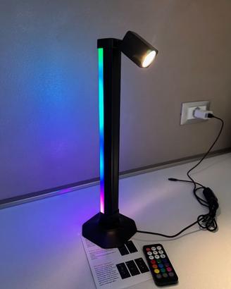 Lampada da tavolo multicolore - RGB