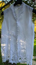 Camicia con ricami Nara