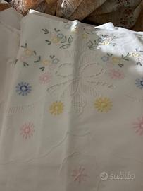 Lenzuola matrimoniale in puro cotone