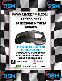 CRUSCOTTO COPERTURA IN PELLE SMART CITY BRABUS SMA
