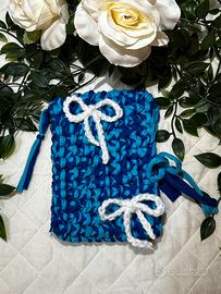 💙 Cover Kobo all’uncinetto blu