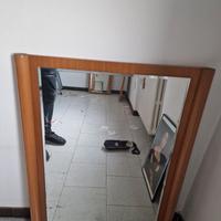 specchio vero legno x camera ecc 