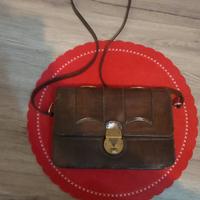 Borsa tracolla cuoio pelle
