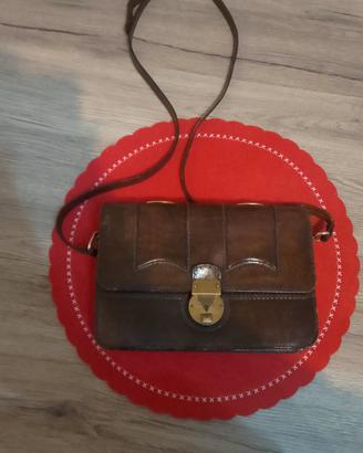 Borsa tracolla cuoio pelle