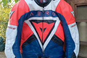 Tuta divisibile Dainese AERO in pelle taglia 52