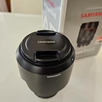 Obiettivo samyang 50mm 1.4 per Sony E-mount