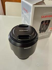 Obiettivo samyang 50mm 1.4 per Sony E-mount