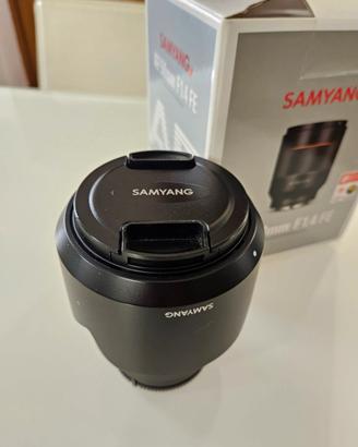 Obiettivo samyang 50mm 1.4 per Sony E-mount