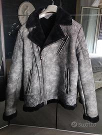 Giacchetto Biker Montone Sintetico  Taglia m