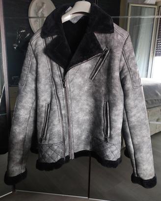 Giacchetto Biker Montone Sintetico  Taglia m