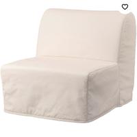 2 Copri poltrona bianco apribile letto ikea